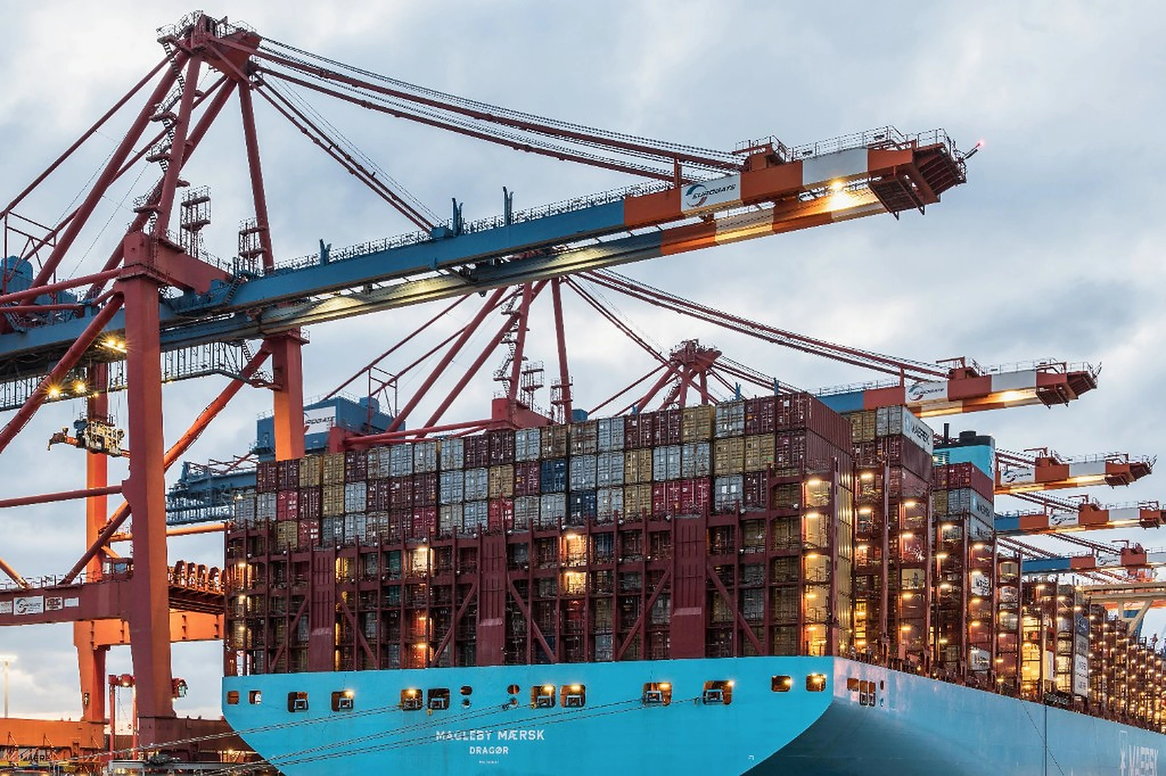 Vessel and cargo operations for outbound shipments